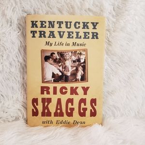Buy 2 Get 1 Free Books: Kentucky Traveler by Ricky Scaggs Hardback Book